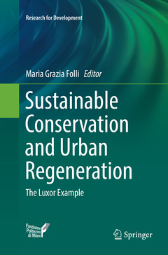 Couverture de l’ouvrage Sustainable Conservation and Urban Regeneration