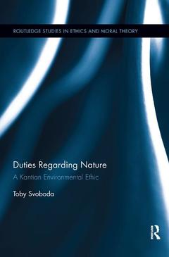 Cover of the book Duties Regarding Nature
