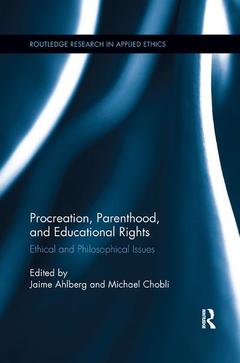 Couverture de l’ouvrage Procreation, Parenthood, and Educational Rights