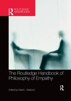 Couverture de l’ouvrage The Routledge Handbook of Philosophy of Empathy