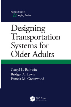 Couverture de l’ouvrage Designing Transportation Systems for Older Adults