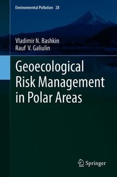 Couverture de l’ouvrage Geoecological Risk Management in Polar Areas