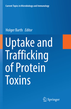 Couverture de l’ouvrage Uptake and Trafficking of Protein Toxins