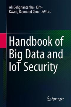 Couverture de l’ouvrage Handbook of Big Data and IoT Security