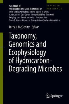 Cover of the book Taxonomy, Genomics and Ecophysiology of Hydrocarbon-Degrading Microbes