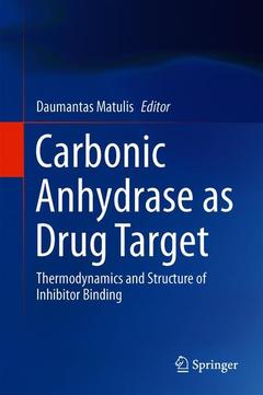 Couverture de l’ouvrage Carbonic Anhydrase as Drug Target