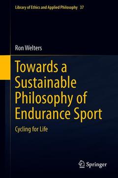 Couverture de l’ouvrage Towards a Sustainable Philosophy of Endurance Sport 