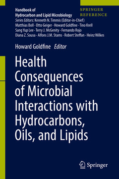 Cover of the book Health Consequences of Microbial Interactions with Hydrocarbons, Oils, and Lipids
