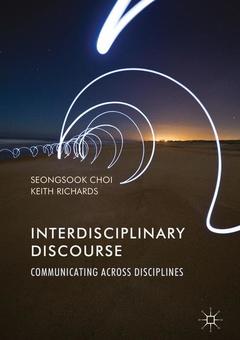 Couverture de l’ouvrage Interdisciplinary Discourse