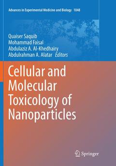 Couverture de l’ouvrage Cellular and Molecular Toxicology of Nanoparticles