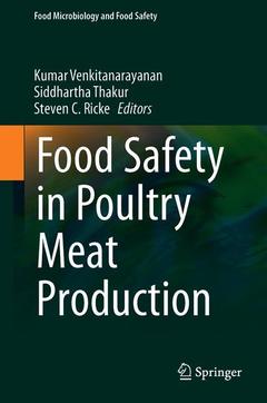 Couverture de l’ouvrage Food Safety in Poultry Meat Production