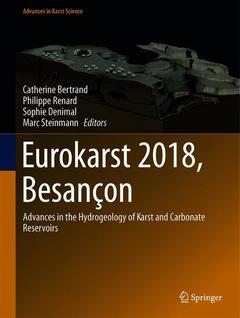 Couverture de l’ouvrage Eurokarst 2018, Besançon