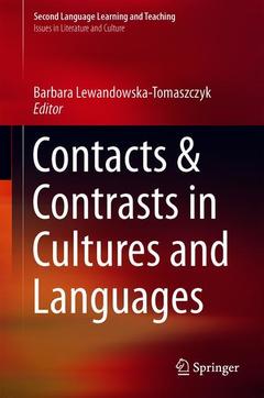 Cover of the book Contacts and Contrasts in Cultures and Languages