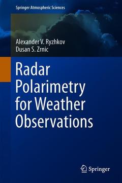 Couverture de l’ouvrage Radar Polarimetry for Weather Observations