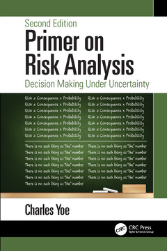 Couverture de l’ouvrage Primer on Risk Analysis