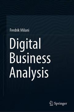 Couverture de l’ouvrage Digital Business Analysis