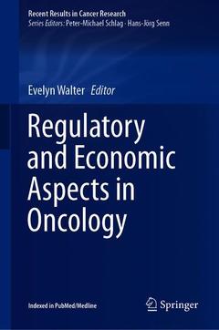 Cover of the book Regulatory and Economic Aspects in Oncology