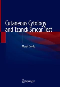 Couverture de l’ouvrage Cutaneous Cytology and Tzanck Smear Test