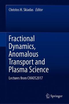 Couverture de l’ouvrage Fractional Dynamics, Anomalous Transport and Plasma Science