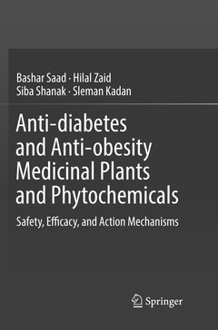 Couverture de l’ouvrage Anti-diabetes and Anti-obesity Medicinal Plants and Phytochemicals