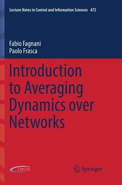 Couverture de l’ouvrage Introduction to Averaging Dynamics over Networks