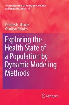 Couverture de l’ouvrage Exploring the Health State of a Population by Dynamic Modeling Methods