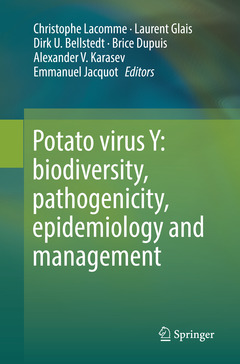 Couverture de l’ouvrage Potato virus Y: biodiversity, pathogenicity, epidemiology and management