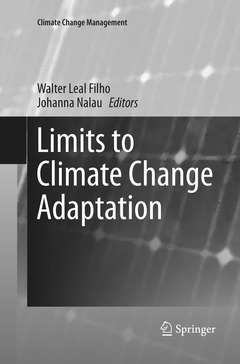 Couverture de l’ouvrage Limits to Climate Change Adaptation