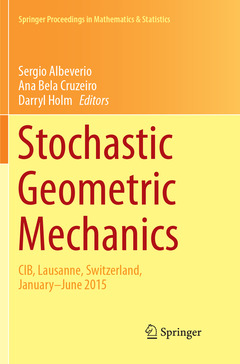 Couverture de l’ouvrage Stochastic Geometric Mechanics 