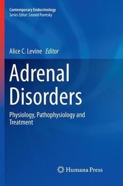 Couverture de l’ouvrage Adrenal Disorders