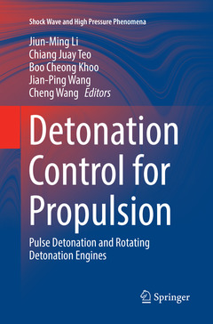 Couverture de l’ouvrage Detonation Control for Propulsion