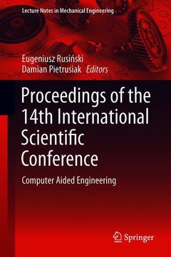 Cover of the book Proceedings of the 14th International Scientific Conference: Computer Aided Engineering
