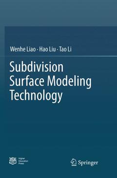 Couverture de l’ouvrage Subdivision Surface Modeling Technology