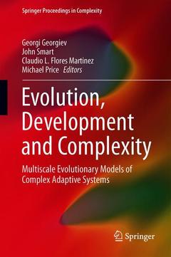 Couverture de l’ouvrage Evolution, Development and Complexity