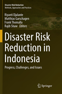 Couverture de l’ouvrage Disaster Risk Reduction in Indonesia