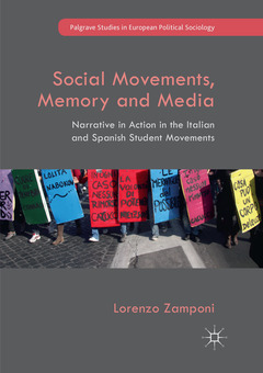 Couverture de l’ouvrage Social Movements, Memory and Media