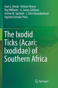 Cover of the book The Ixodid Ticks (Acari: Ixodidae) of Southern Africa