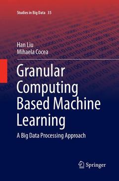 Cover of the book Granular Computing Based Machine Learning