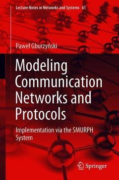 Couverture de l’ouvrage Modeling Communication Networks and Protocols
