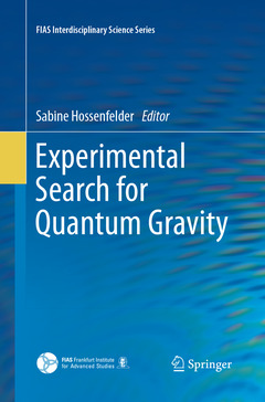 Couverture de l’ouvrage Experimental Search for Quantum Gravity