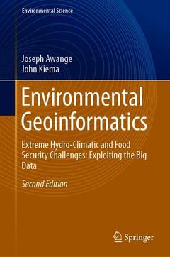 Couverture de l’ouvrage Environmental Geoinformatics