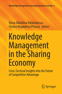 Couverture de l’ouvrage Knowledge Management in the Sharing Economy