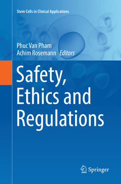 Couverture de l’ouvrage Safety, Ethics and Regulations