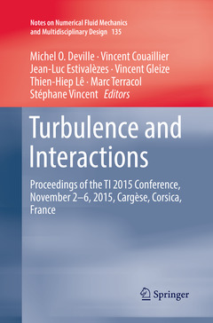 Couverture de l’ouvrage Turbulence and Interactions