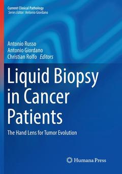 Couverture de l’ouvrage Liquid Biopsy in Cancer Patients