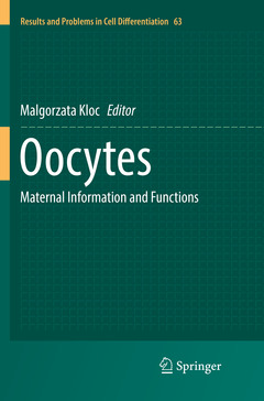 Couverture de l’ouvrage Oocytes