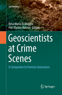 Couverture de l’ouvrage Geoscientists at Crime Scenes