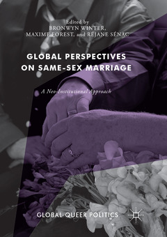 Couverture de l’ouvrage Global Perspectives on Same-Sex Marriage