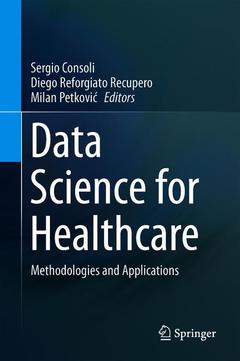 Couverture de l’ouvrage Data Science for Healthcare