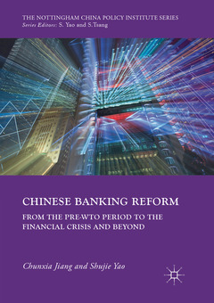 Couverture de l’ouvrage Chinese Banking Reform